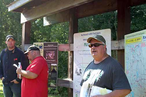 Chris Johnson, Dennis Thompson and Ross Wagner